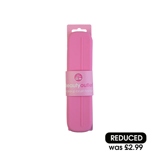 Beauty Outlet Silicone Brush Holder Pink BEAU475