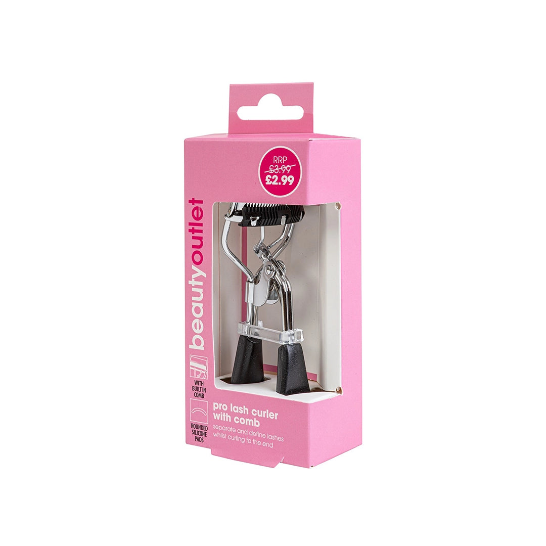 Beauty Outlet Eyelash Curler With Comb BEAU509