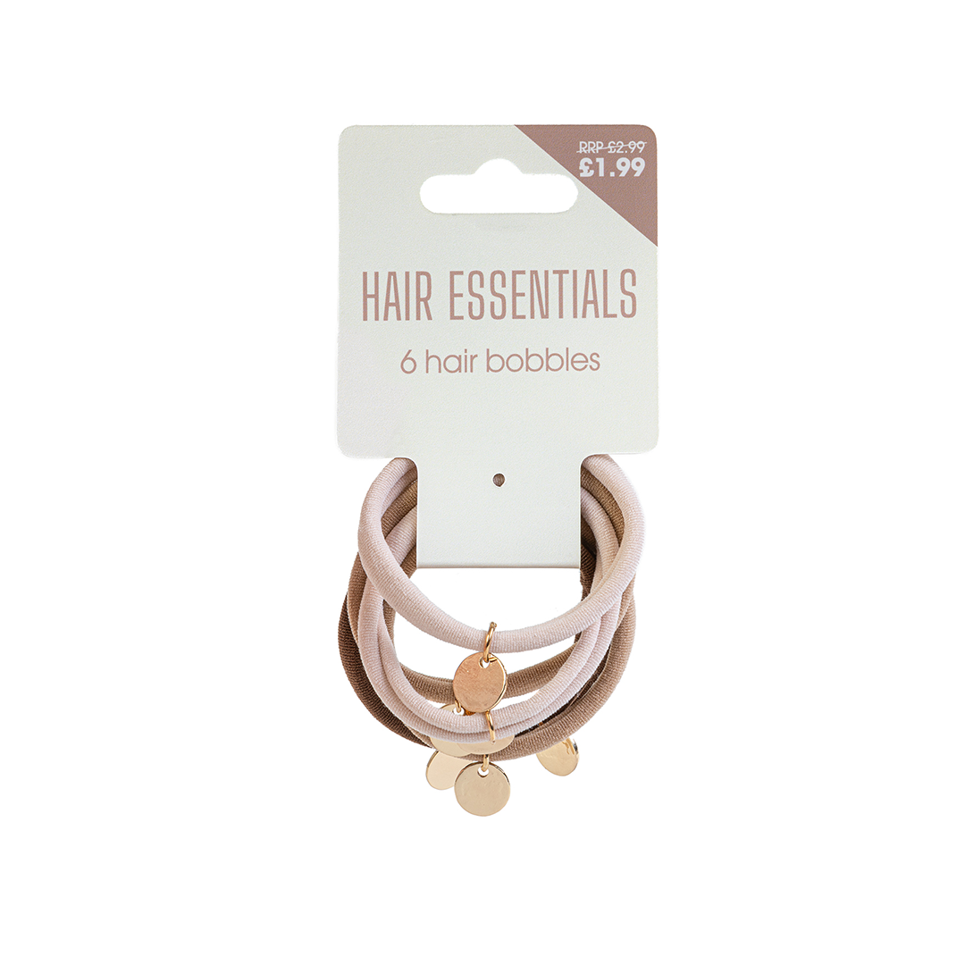 Beauty Outlet 6 Soft Rolled Elastics Nude With Disc BEAU520