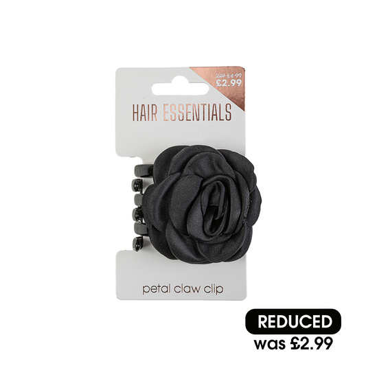 Beauty Outlet Claw Clip Black Petal BEAU534