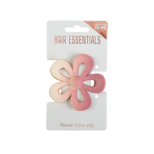 Beauty Outlet Ombre Flower Claw Clip Pink BEAU551