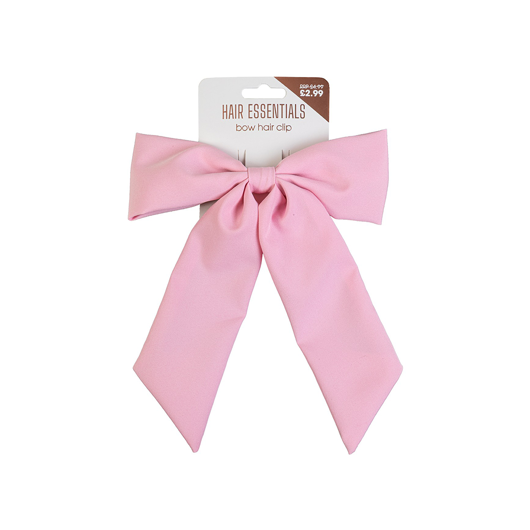 Beauty Outlet Bow Clip Pink BEAU566