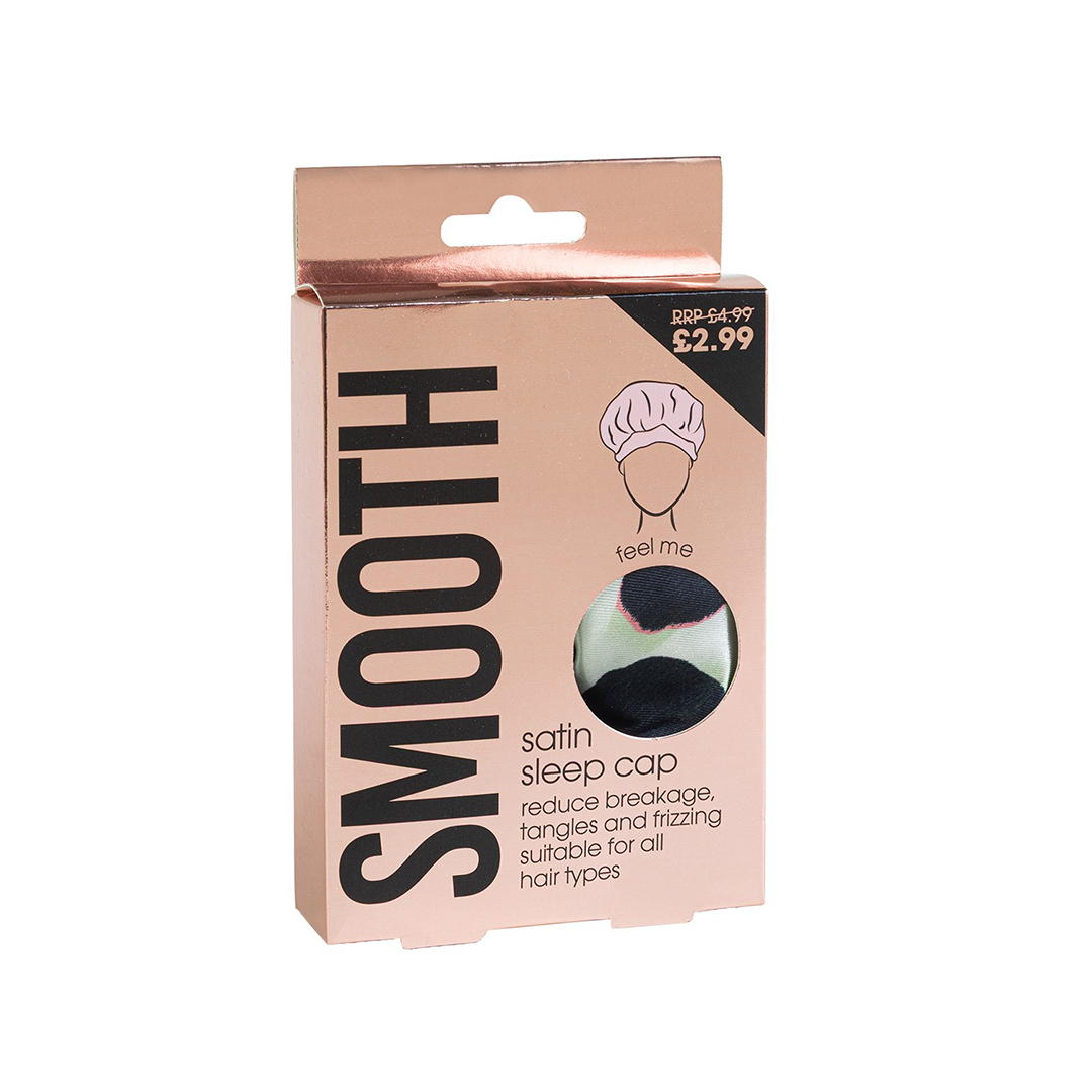 Beauty Outlet Smooth Satin Sleep Cap Animal BEAU589