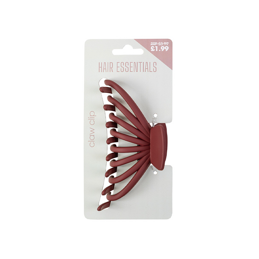 Beauty Outlet Claw Clip Rake Wine BEAU653