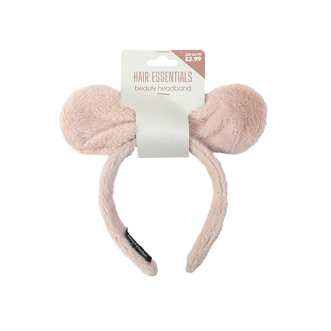 Beauty Outlet Fluffy Headband With Bow BEAU662