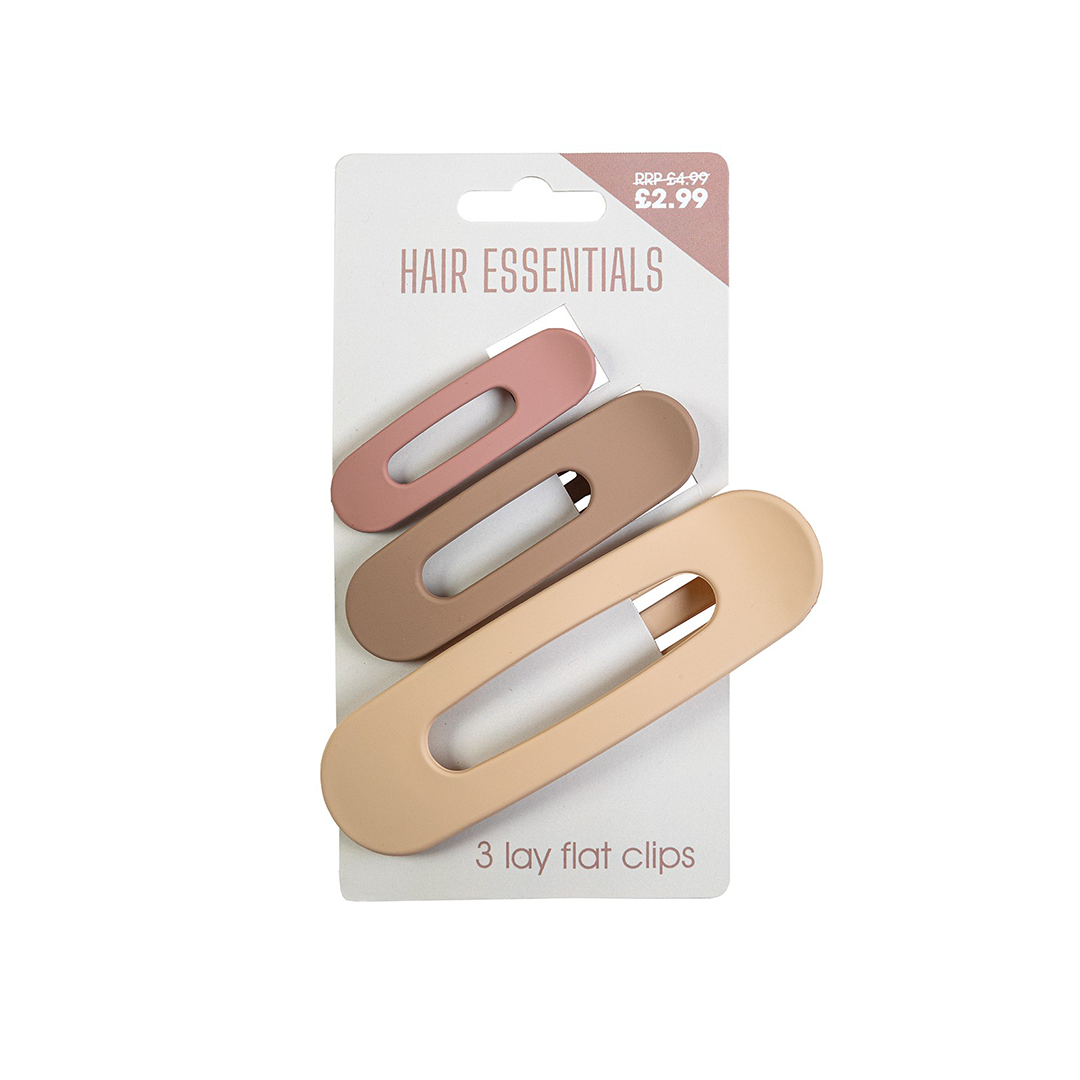 Beauty Outlet Lay Flat Clips Nude BEAU667