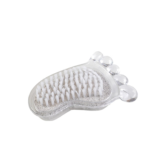 Beauty Outlet Foot Shape Nail Brush Clear BEAU719
