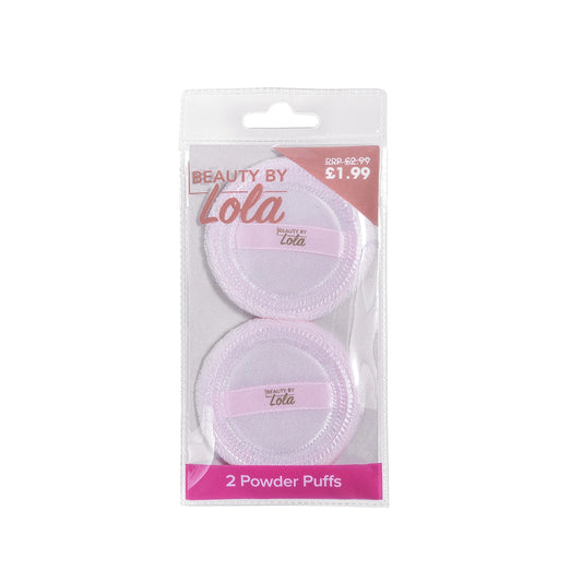 Beauty By Lola 2 Cotton Powder Puffs BEAU798