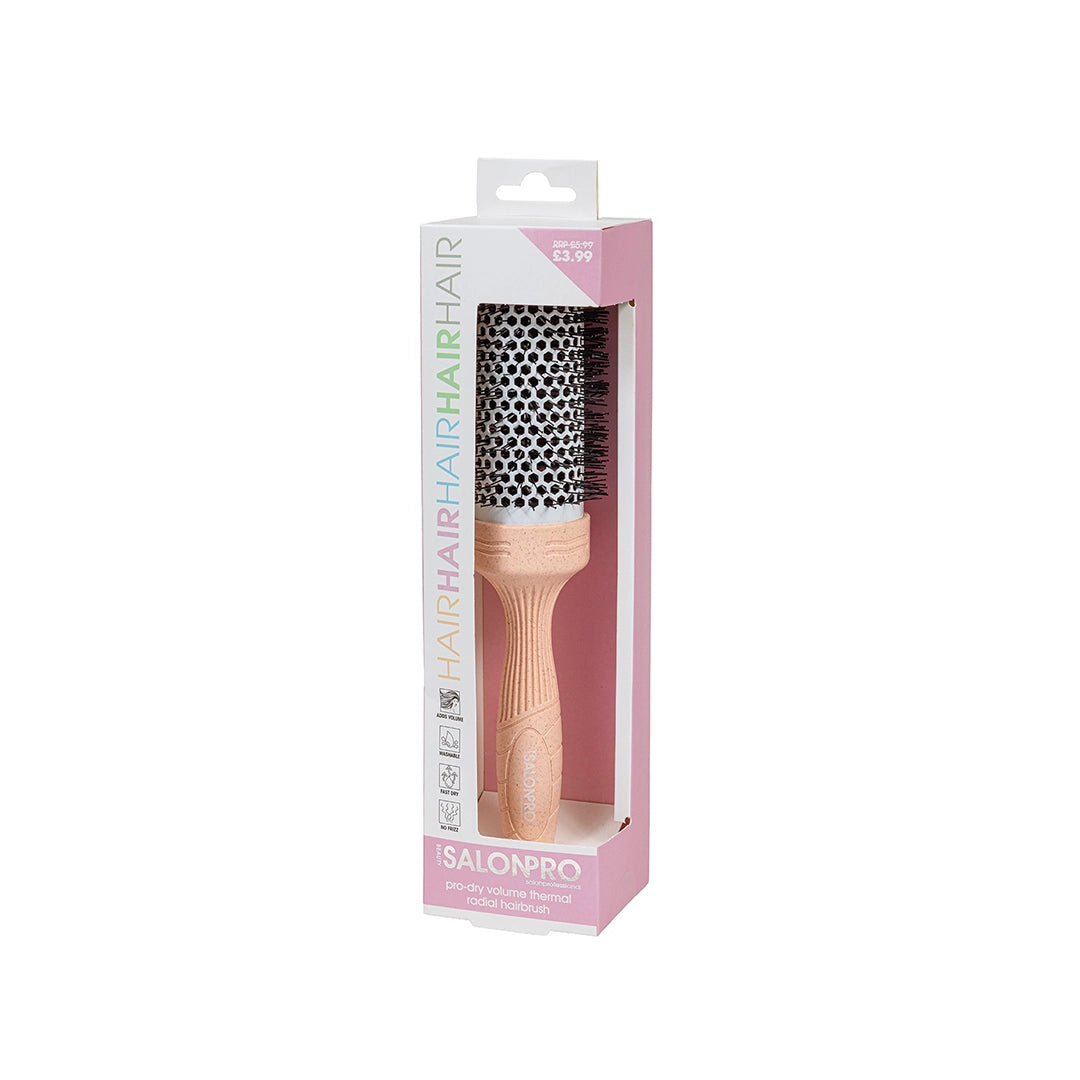 Beauty SalonPro Pro Dry Volume Thermal Radial Hairbrush BEAU802