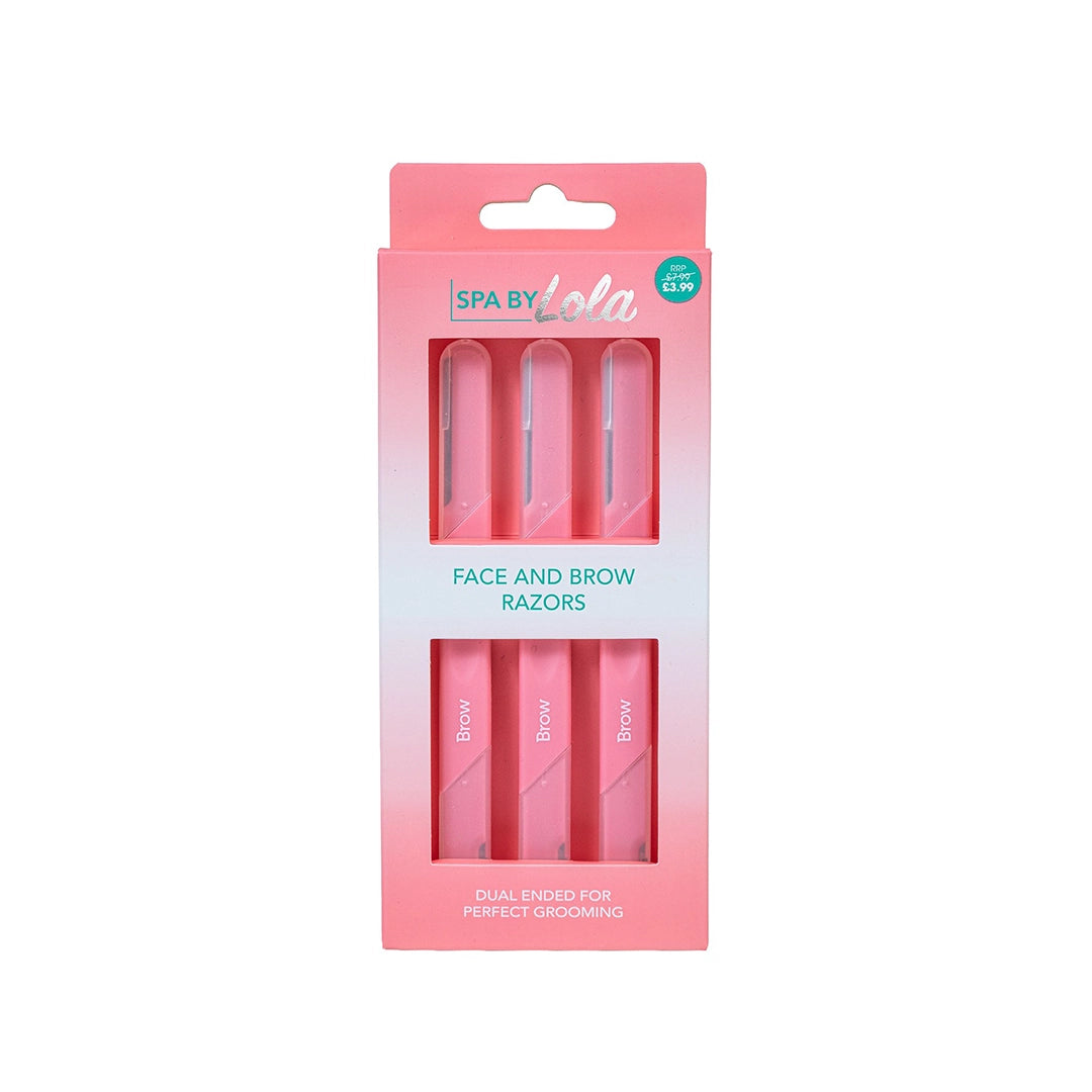 Spa By Lola Face & Brow Razors BEAU808
