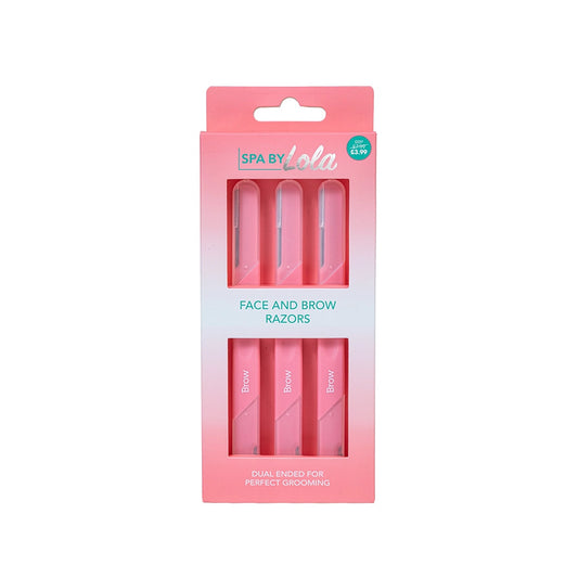 Spa By Lola Face & Brow Razors BEAU808