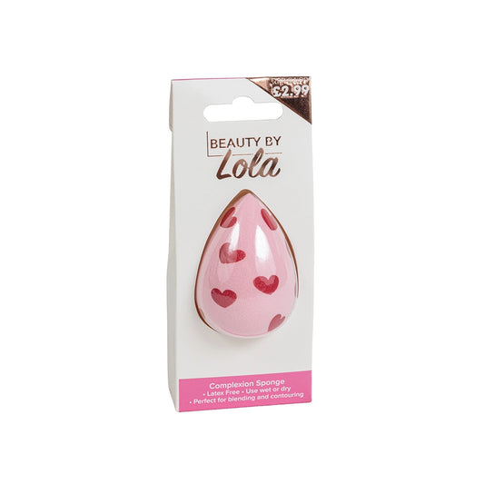 Beauty By Lola Heart Complexion Sponge Red BEAU813