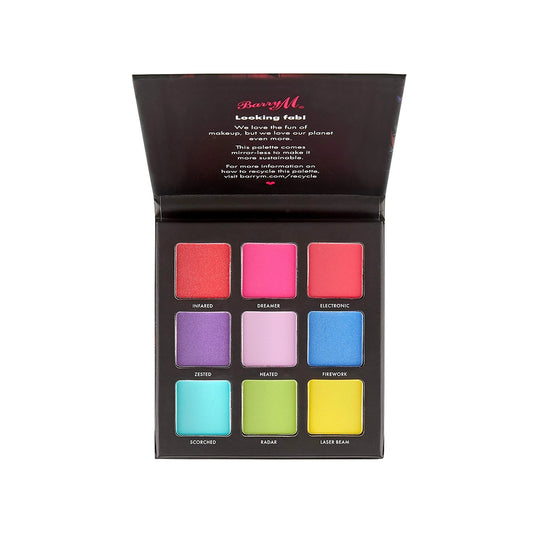 Barry M Eyeshadow Palette Neon Brights