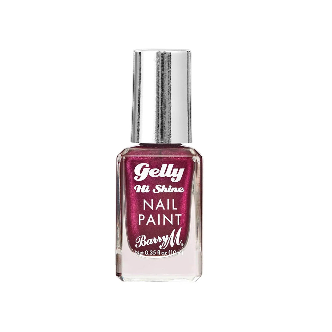 Barry M Gelly Hi Shine Nail Paint Beetroot