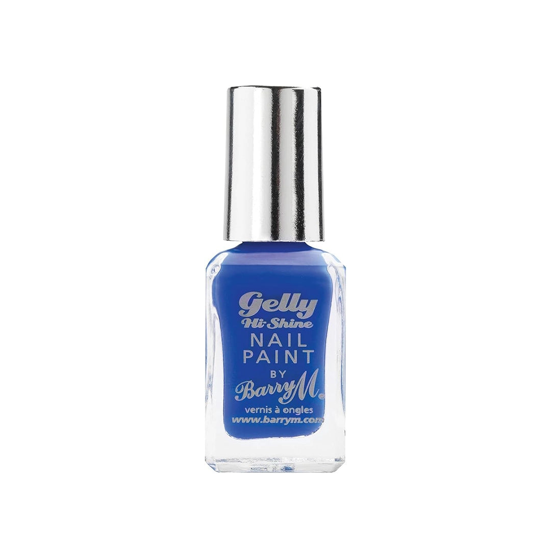 Barry M Gelly Hi Shine Nail Paint Damson