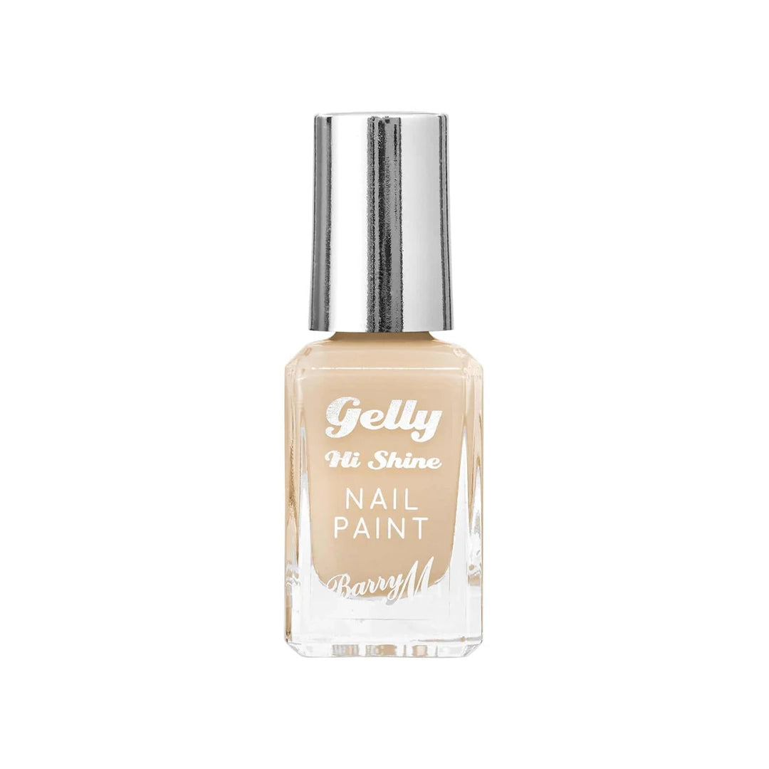 Barry M Gelly Hi Shine Nail Paint Iced Latte