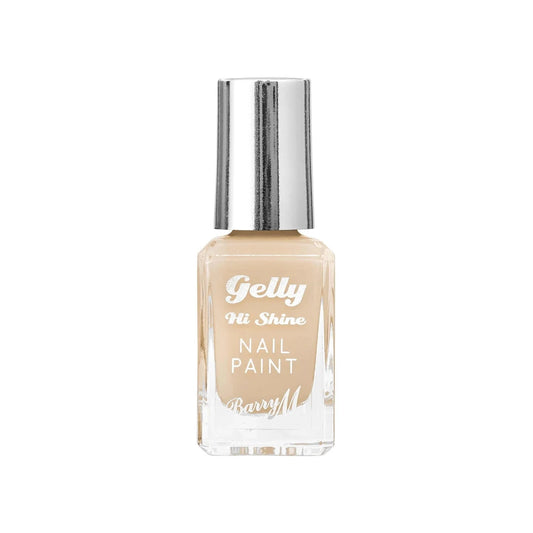 Barry M Gelly Hi Shine Nail Paint Iced Latte