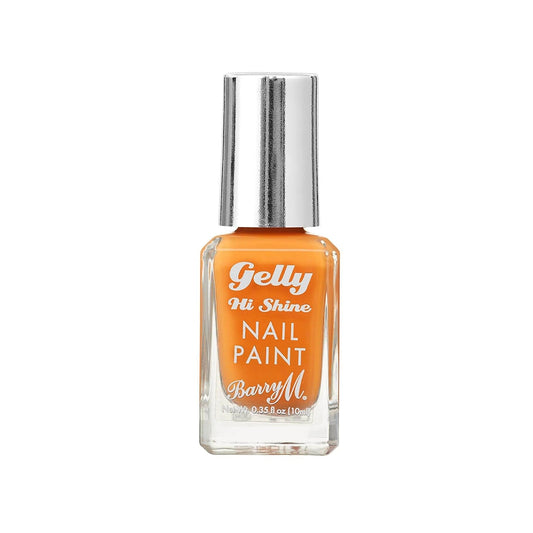 Barry M Gelly Hi Shine Nail Paint Mandarin