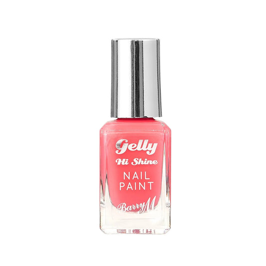 Barry M Gelly Hi Shine Nail Paint Pink Grapefruit
