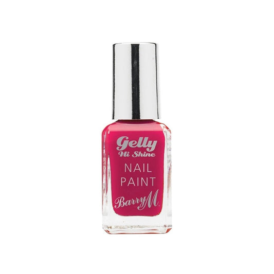 Barry M Gelly Hi Shine Nail Paint Pomegranate 002