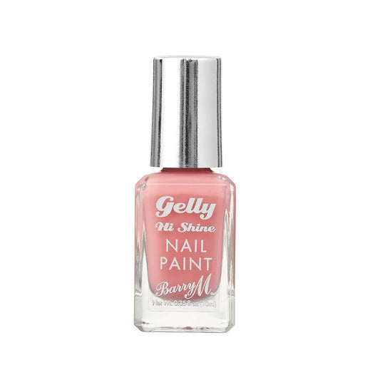 Barry M Gelly Hi Shine Nail Paint Raspberry Ripple