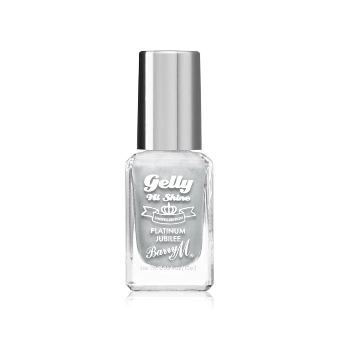 Barry M Gelly Hi Shine Platinum Jubilee Nail Paint