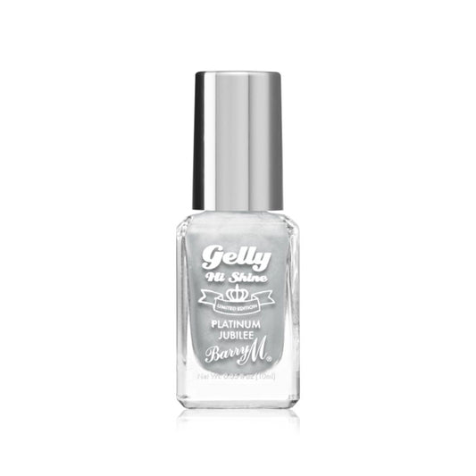 Barry M Gelly Hi Shine Platinum Jubilee Nail Paint
