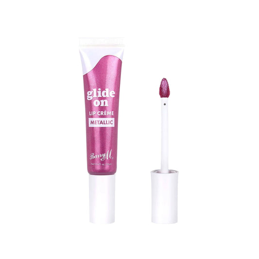 Barry M Glide On Lip Creme Metallic Mulberry Mood