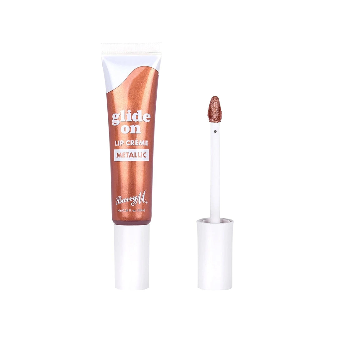 Barry M Glide On Lip Creme Metallic Rich Bronze