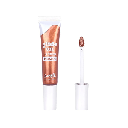 Barry M Glide On Lip Creme Metallic Rich Bronze