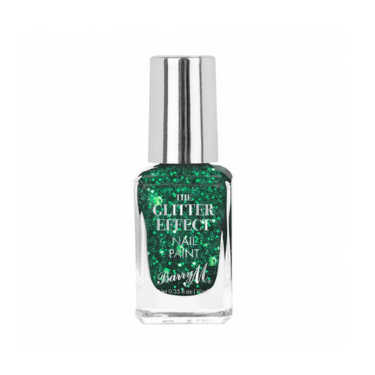 Barry M Glitter Effect Nail Paint Good Time Green