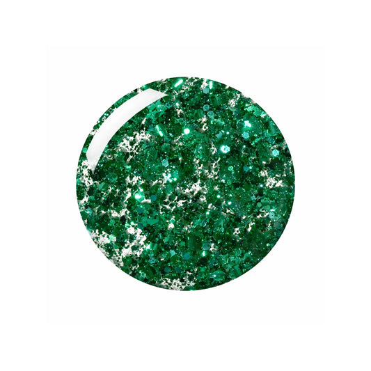 Barry M Glitter Effect Nail Paint Good Time Green