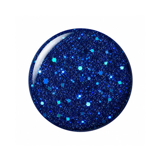 Barry M Glitter Effect Nail Paint Night Fever Navy