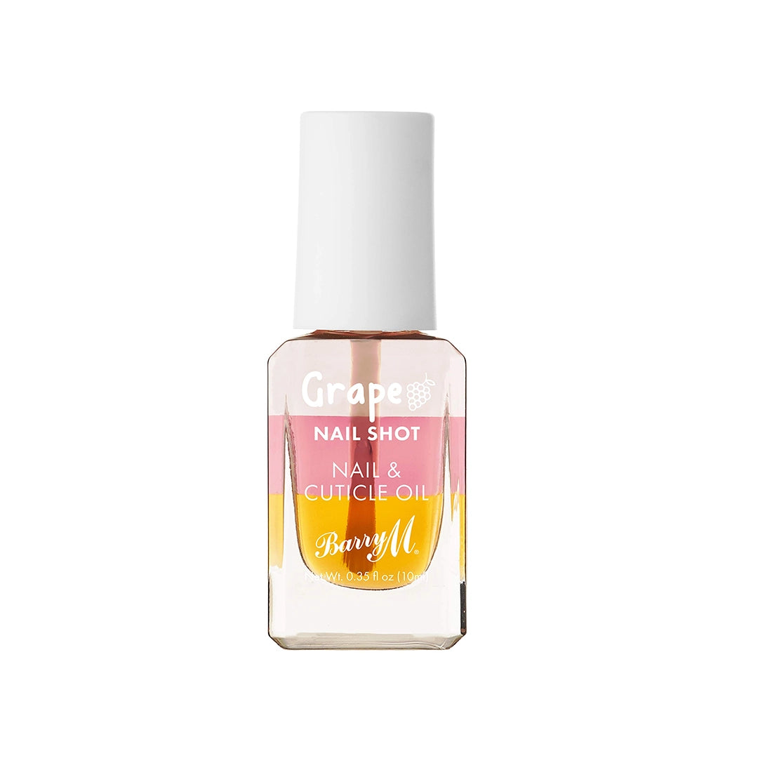 Barry M Grape Nail Shot & Cuticle Oil Grape Seed