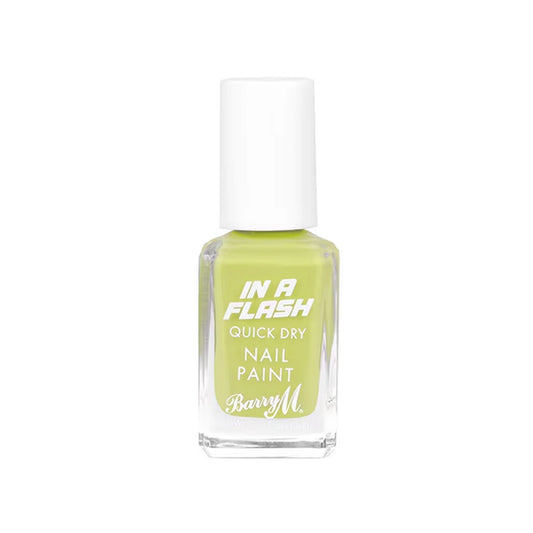 Barry M In A Flash Quick Dry Nail Paint Lightspeed Lime