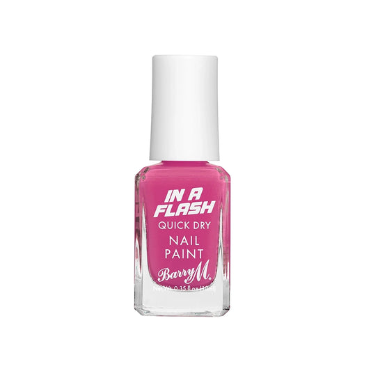 Barry M In A Flash Quick Dry Nail Paint Pink Burst
