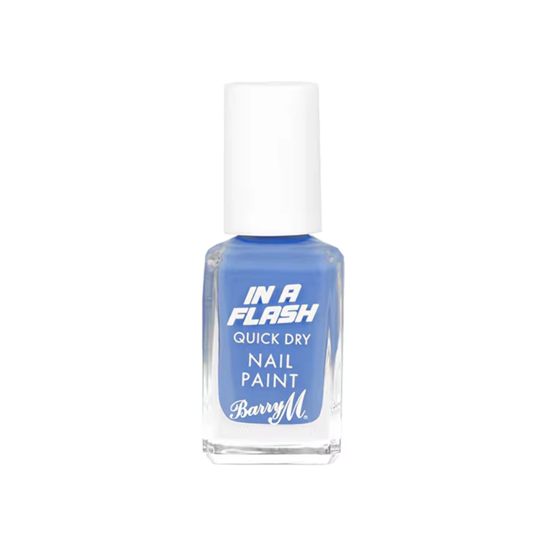 Barry M In A Flash Quick Dry Nail Paint Turquoise Thrill