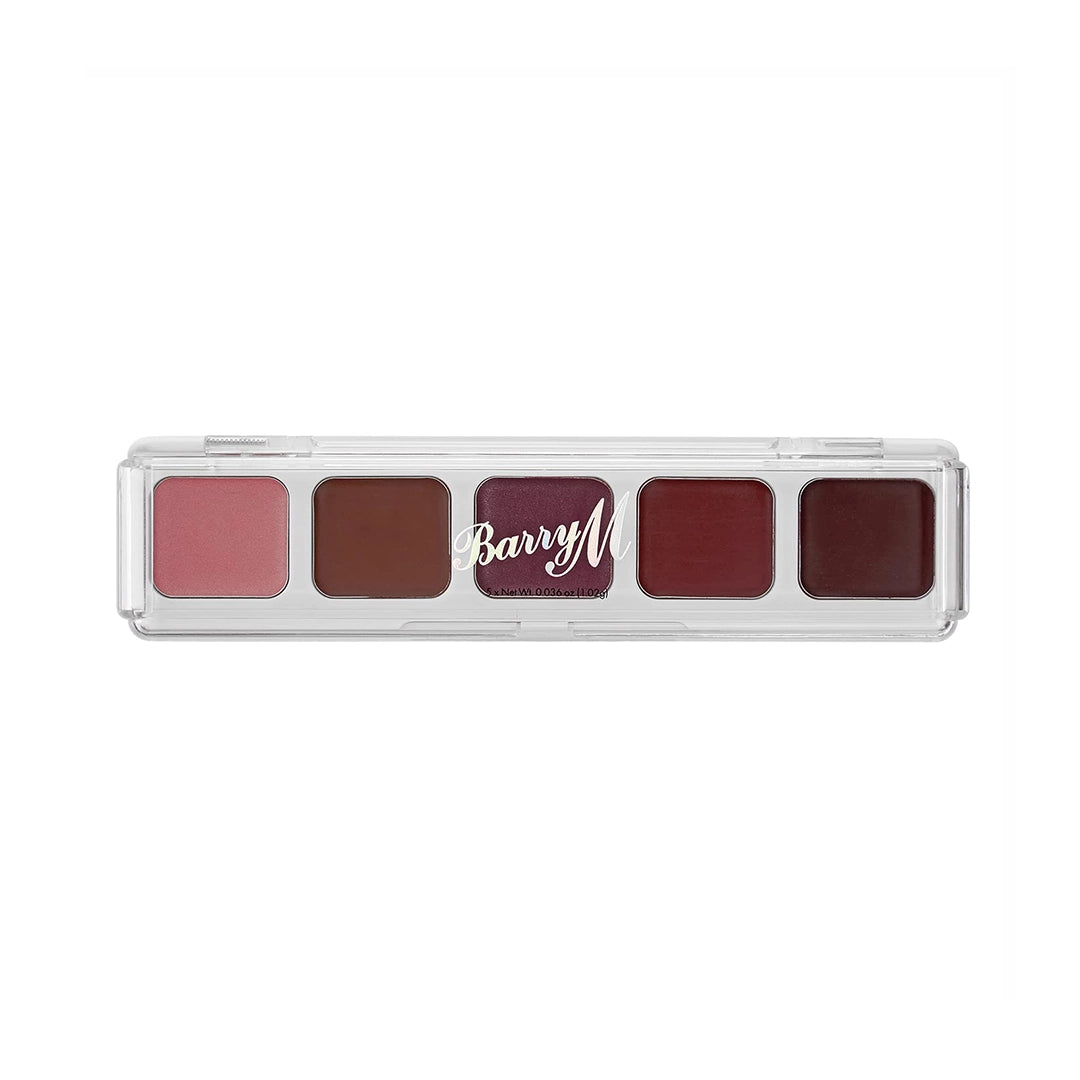 Barry M Mini Cream Eyeshadow Palette The Berries