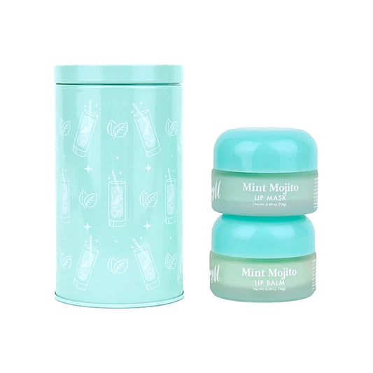Barry M Mint Mojito Lip Mask & Balm Set 2pc 14g