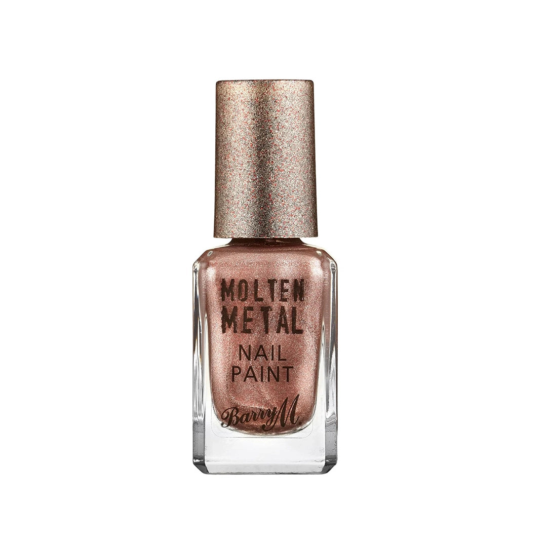 Barry M Molten Metal Nail Paint Pink Ice