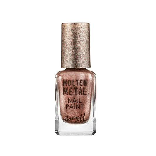 Barry M Molten Metal Nail Paint Pink Ice