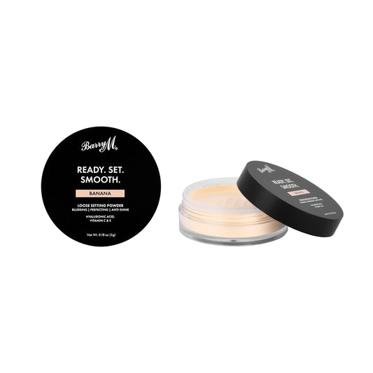Barry M Ready Set Smooth Loose Setting Powder Banana