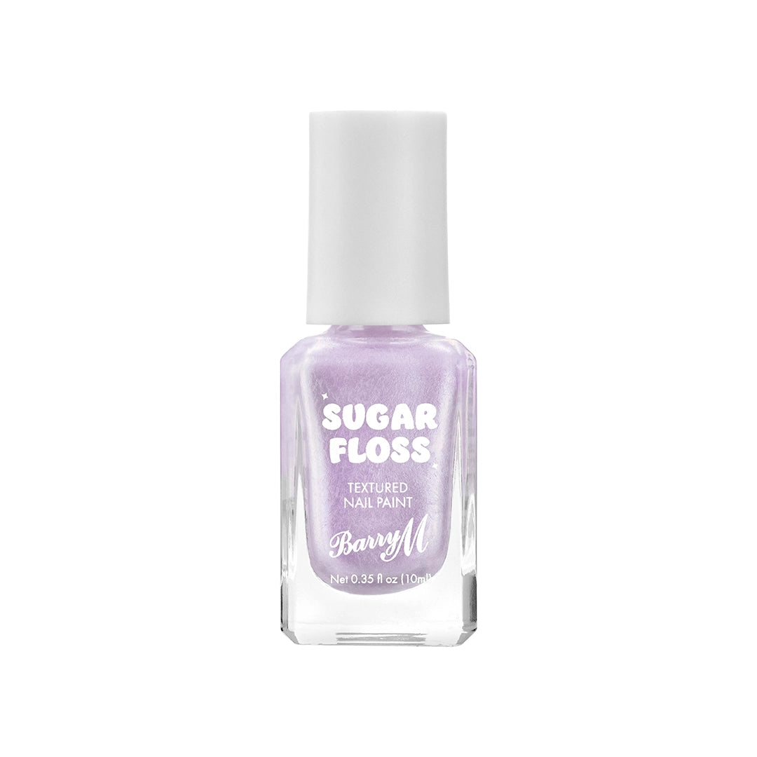 Barry M Sugar Floss Textured Nail Paint Violet Cashmere