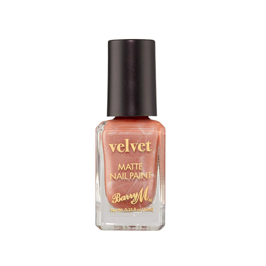 Barry M Velvet Matte Nail Paint Plush Blush