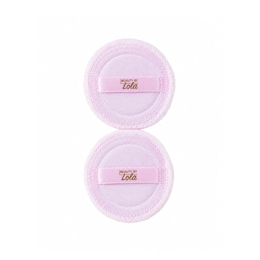 Beauty By Lola 2 Cotton Powder Puffs BEAU798