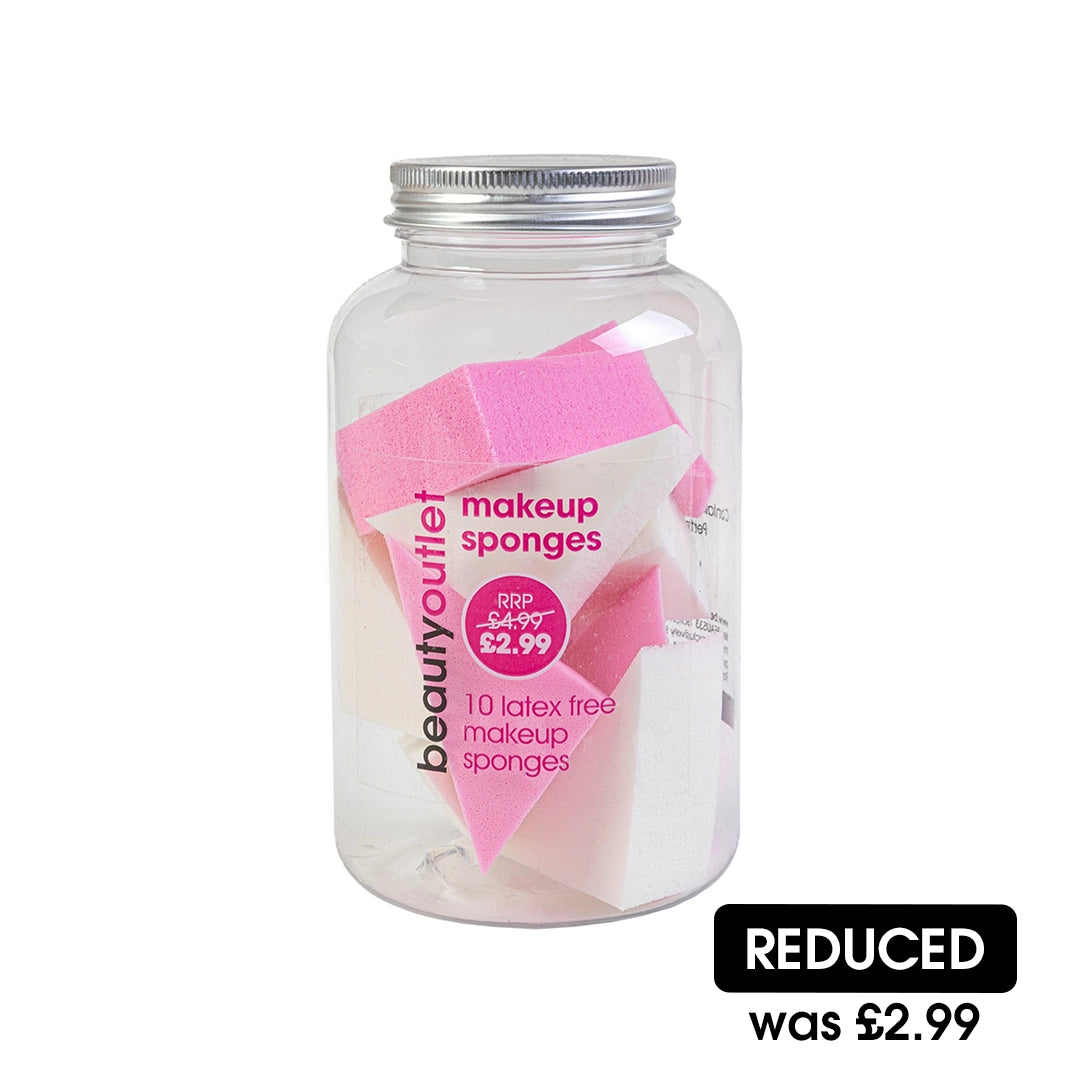 Beauty Outlet 10 Makeup Wedges In Jar BEAU533