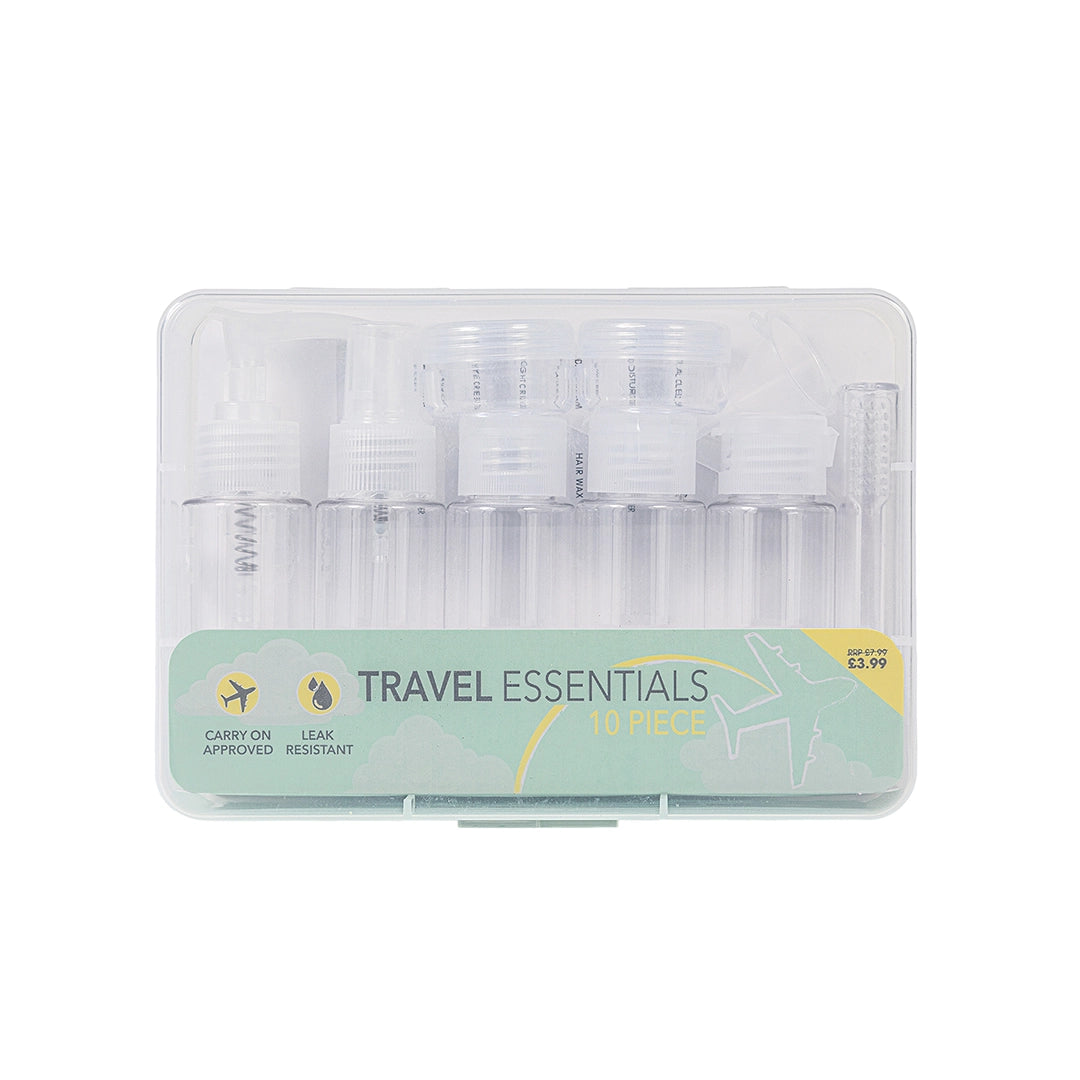 Beauty Outlet 10 Piece Travel Essentials Set BEAU840