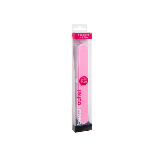Beauty Outlet 4 Colour Nail File BEAU038