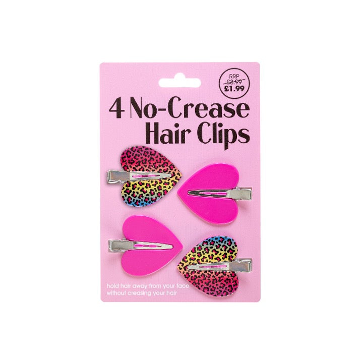 Beauty Outlet 4 Funky Non Crease Clips BEAU316
