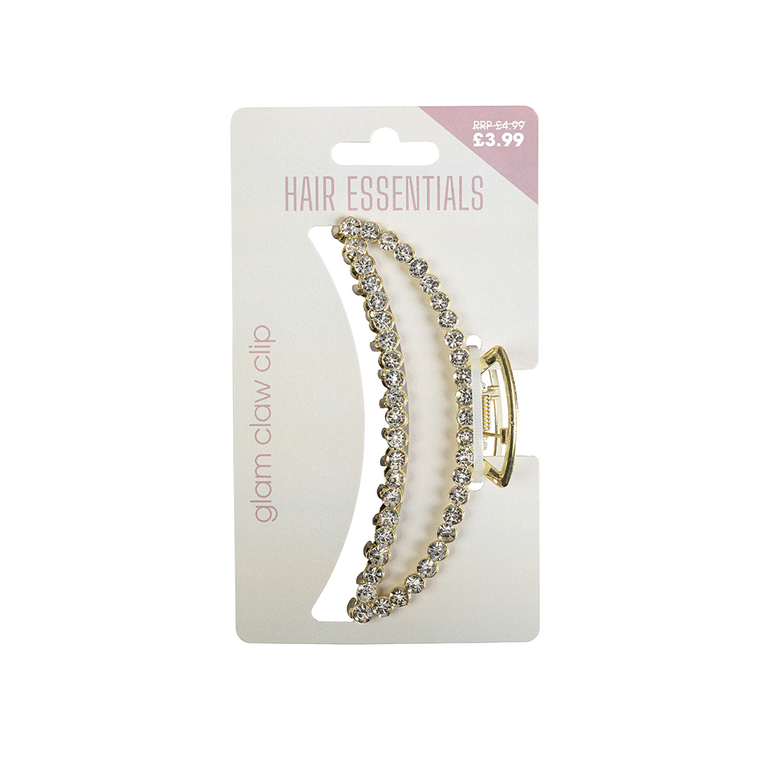 Beauty Outlet Diamante Claw Clip Moon BEAU576
